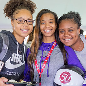 Students attending last years WOW event.