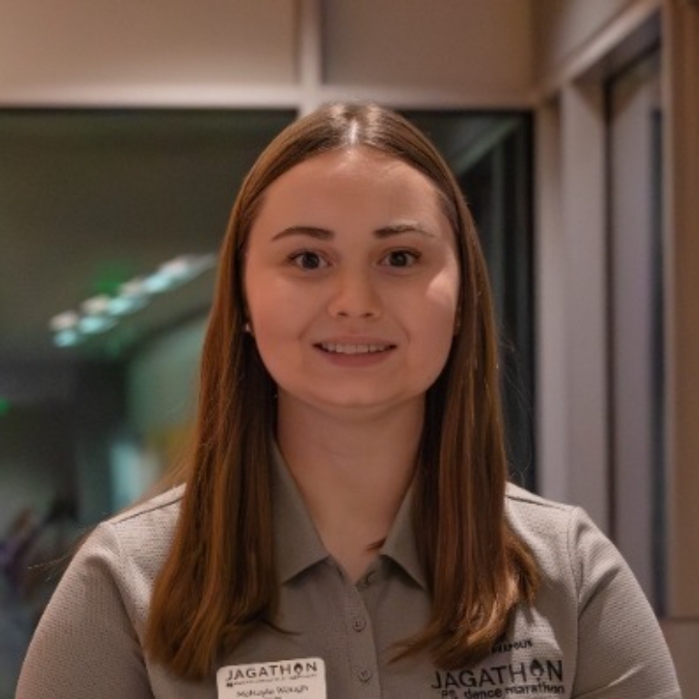 Makayla Waugh, the president of the Jagathon Presidental Board.